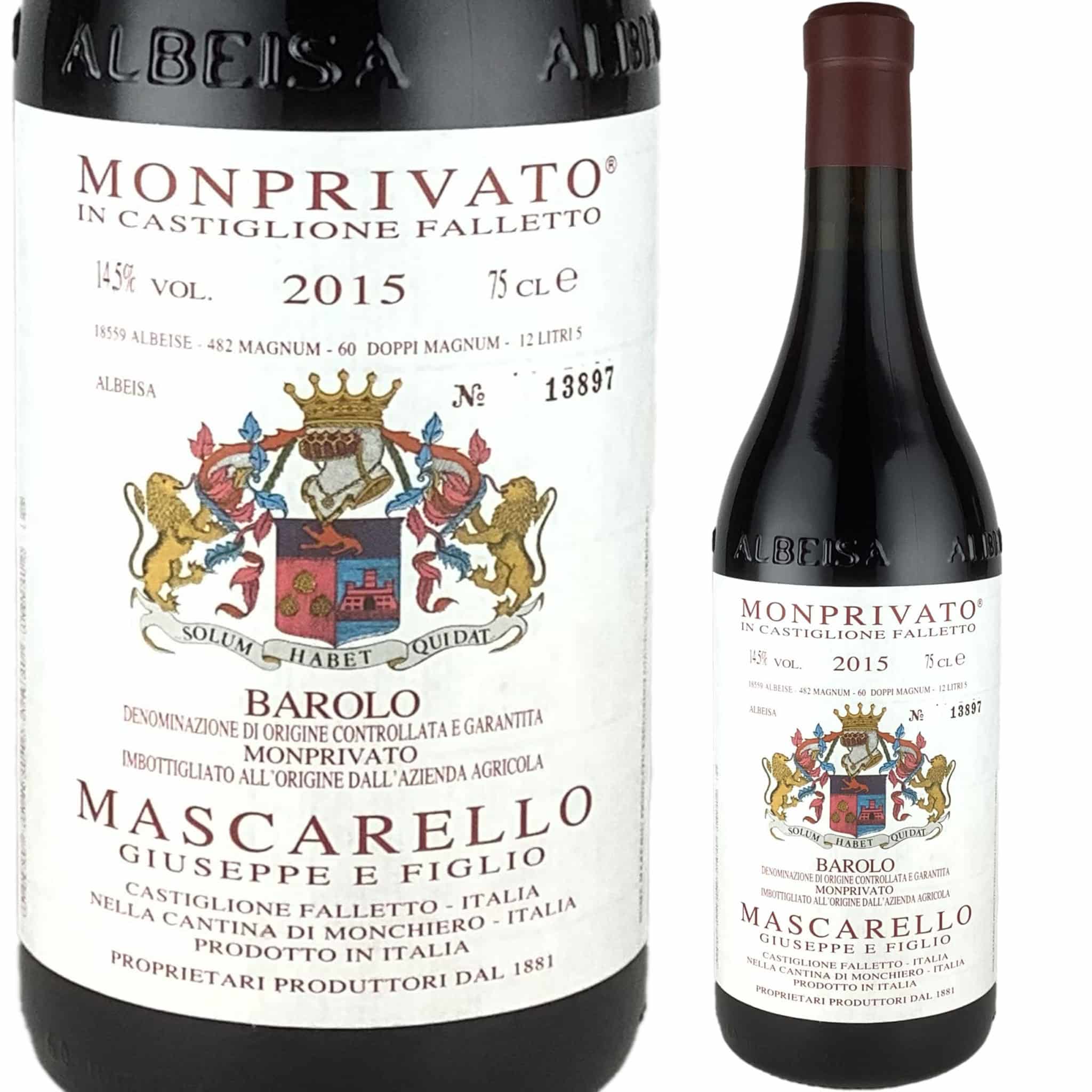バローロ モンプリヴァート 2006 / ジュゼッペ マスカレッロ | ECCETERA